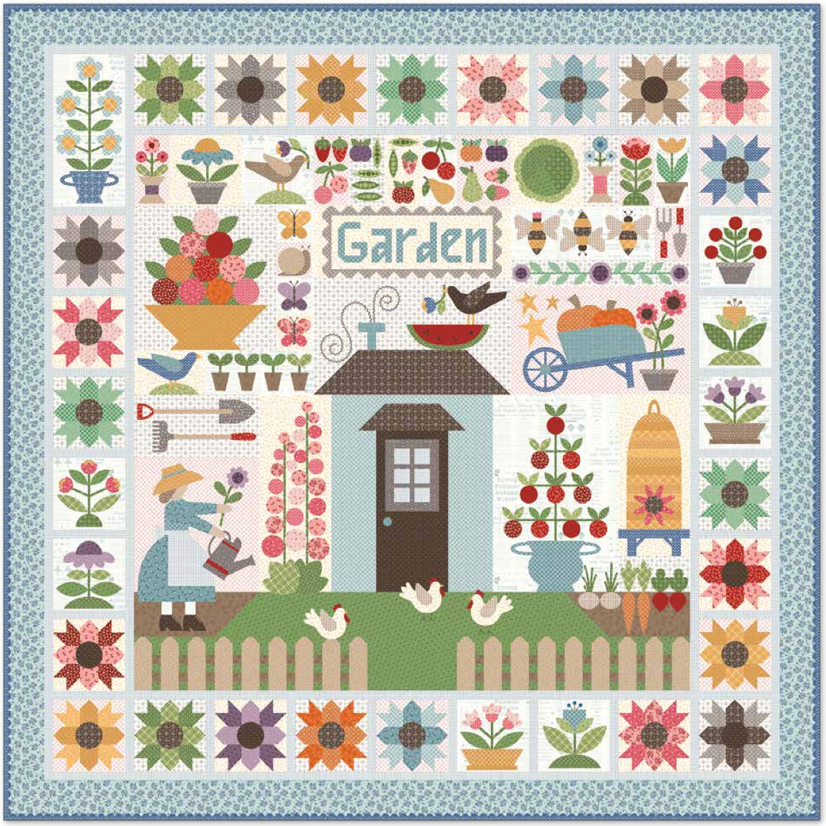 Lori Holt Calico Garden Sew Along - Inside Scoop
