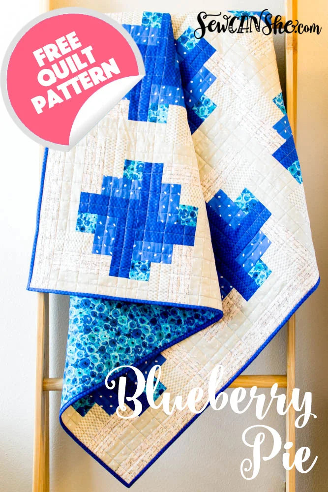 Free Pattern Friday: Blueberry Pie from Sew Can She