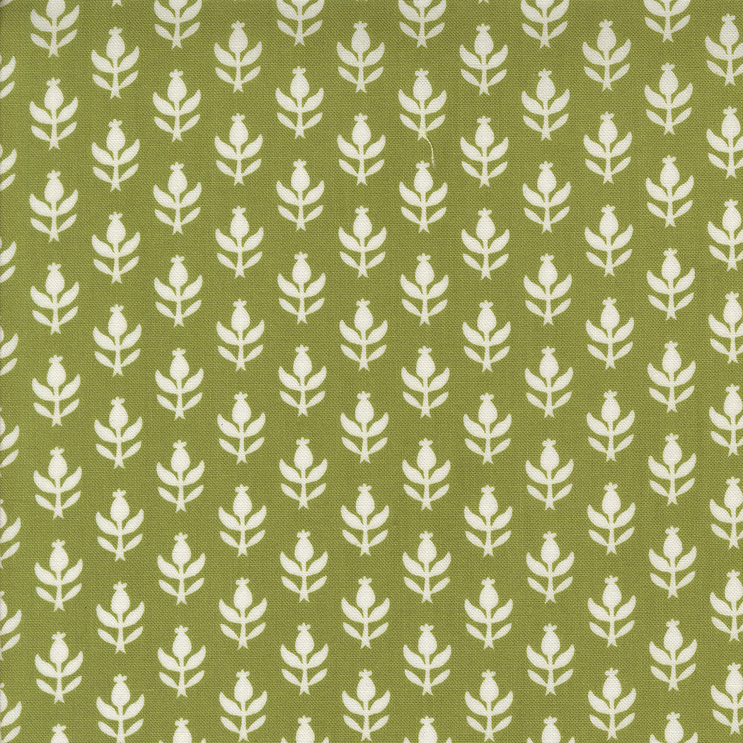 Buon Natale Christmas Thistle Pine Yardage by Fig Tree & Co for Moda Fabrics | 35403 16