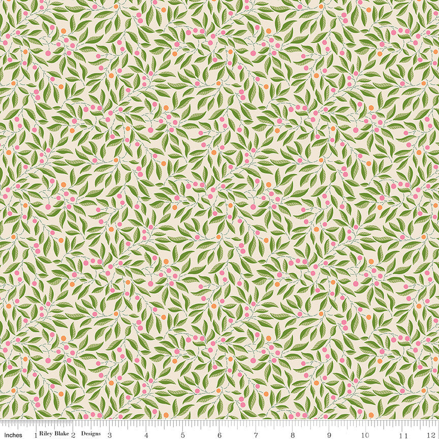 Craft Garden Willow Stitch A Yardage by Liberty Fabrics for Riley Blake Designs | 01667455A