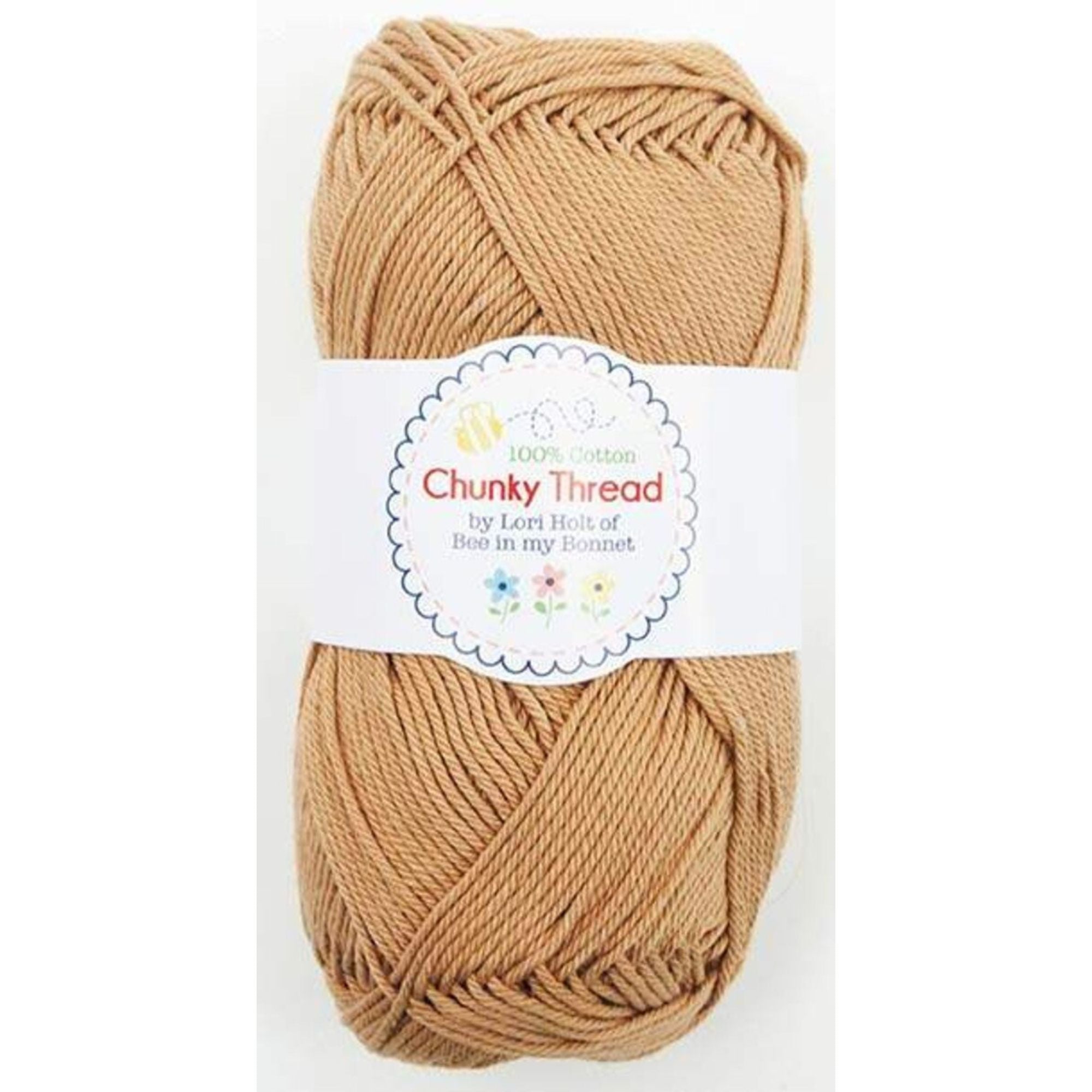 Lori Holt Chunky Thread Nutmeg by Lori Holt of Bee in My Bonnett | 100% Cotton Yarn | STCT-8523