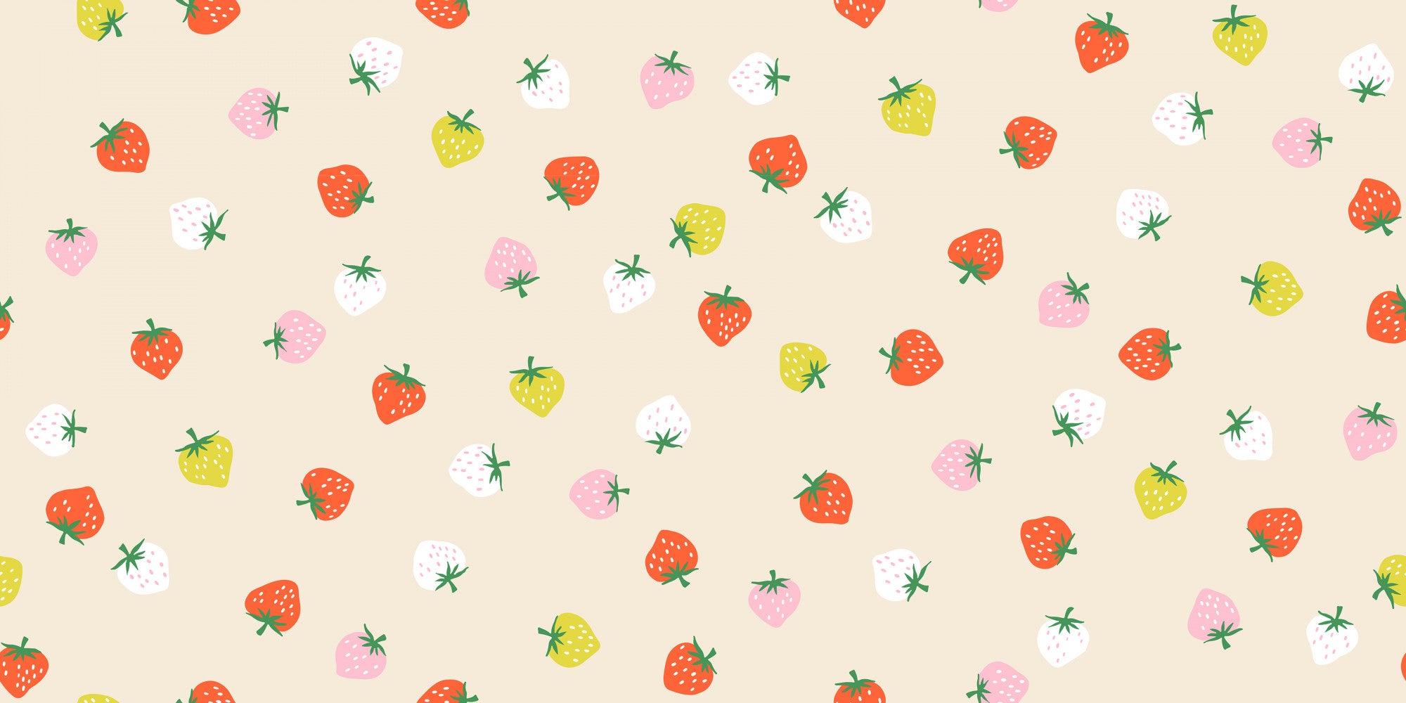 PRESALE Strawberry Shell Strawberry Toss Yardage by Kimberly Kight for Ruby Star Society | RS3085 11