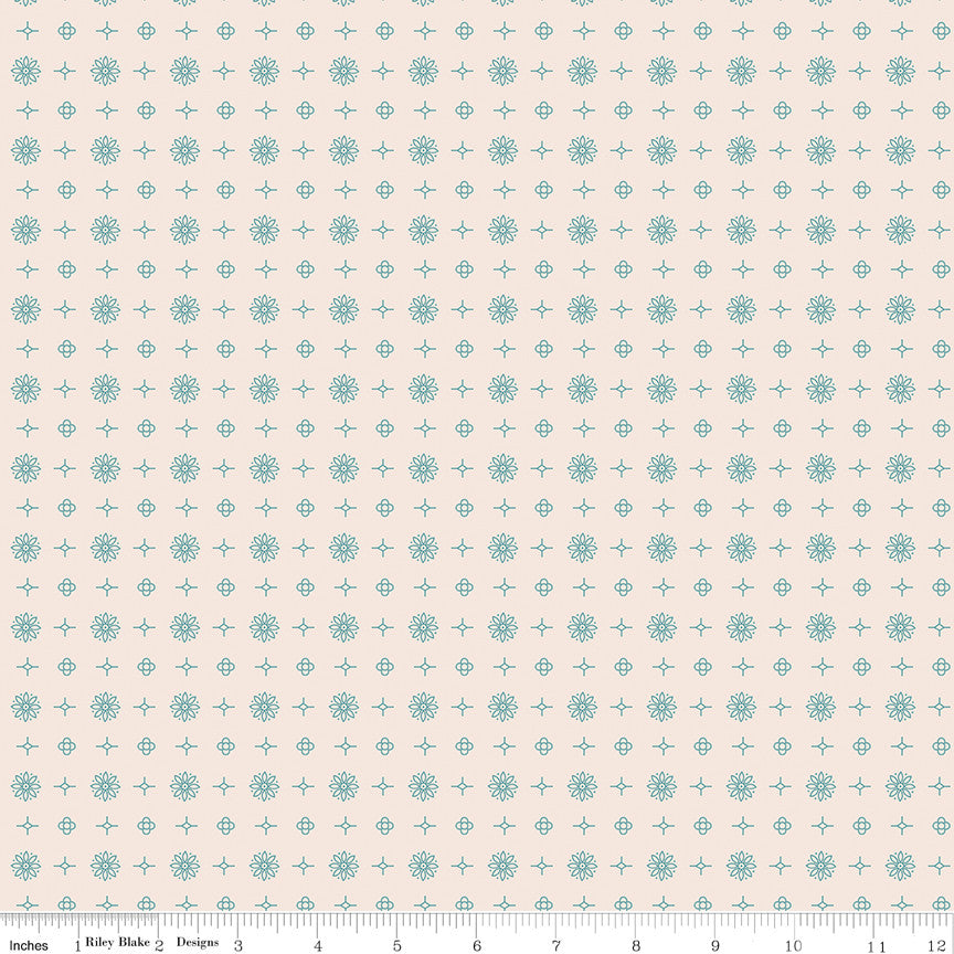 Americana Lincoln Latte Yardage by Lori Holt of Bee in My Bonnet for Riley Blake Designs | C16084-LATTE