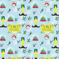Elf the Movie New York Cheer Yardage by Camelot Fabrics | 23130126-02