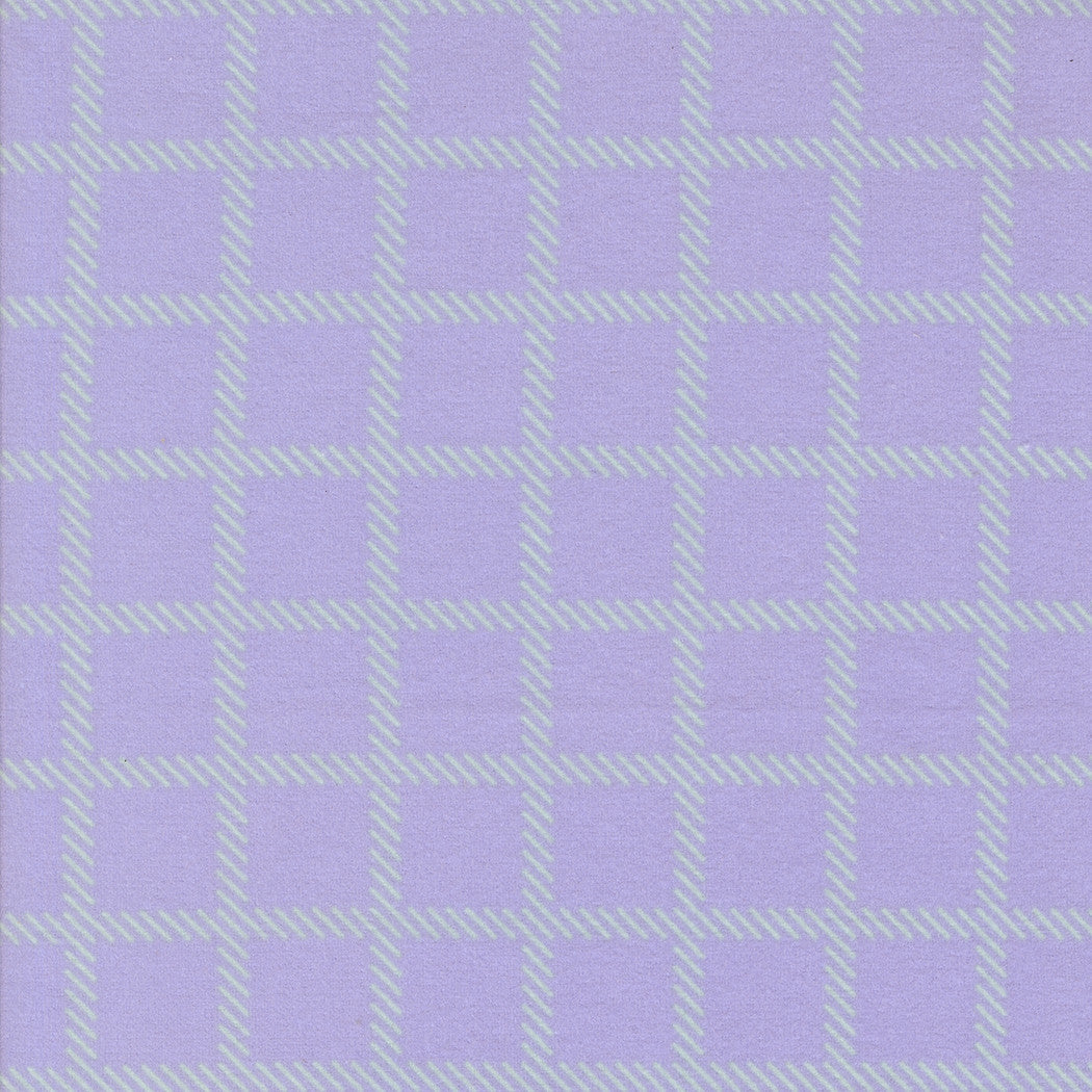 Sherbet Sunshine Flannel Cross Check Lavender Yardage by Corey Yoder for Moda Fabrics | 29221 22F