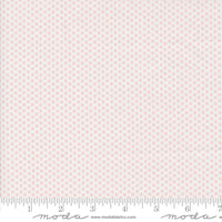 Mixed Bag of Bonbons Hopscotch White Pink Yardage by Jen Kingwell for Moda Fabrics | 18256 11