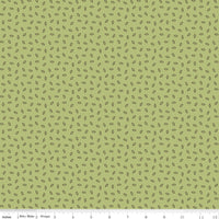 Gentler Times Olden Days Lettuce Yardage by Lori Holt of Bee in My Bonnet For Riley Blake Designs | C16481-LETTUCE