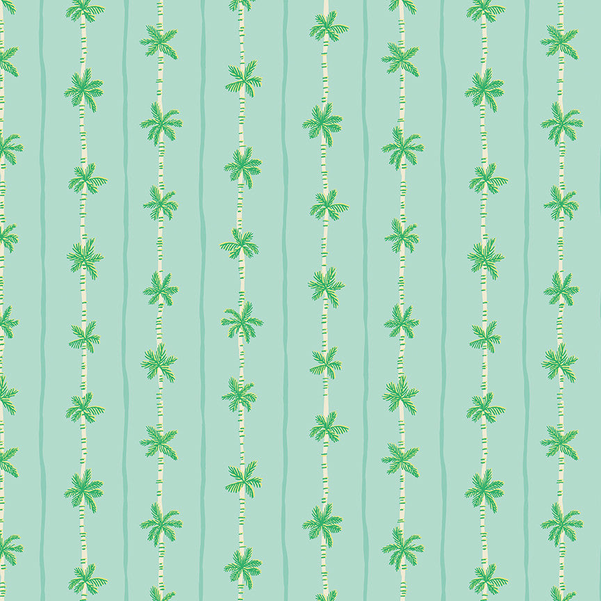 Forever Neverland Palm Stripe Songbird Yardage by Jill Howarth for Riley Blake Designs | C15906-SONGBIRD
