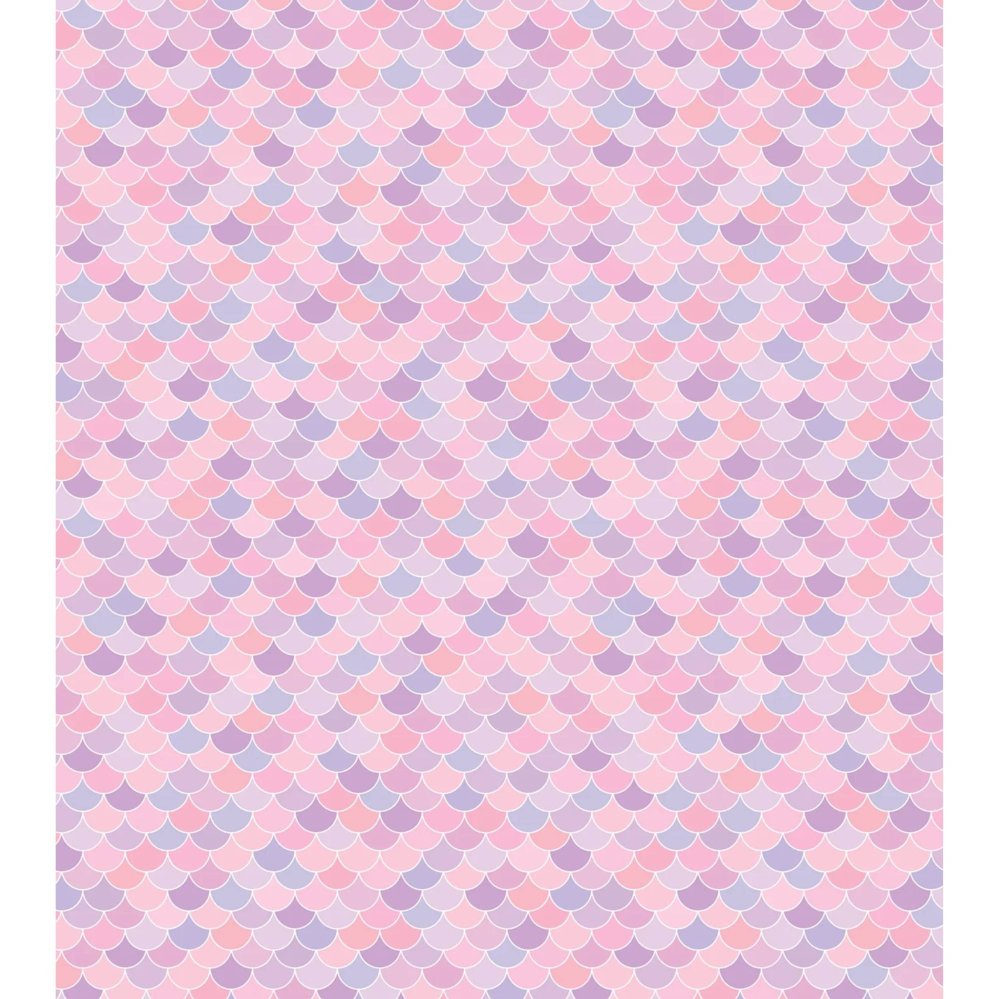 Mermaid Baby Minky Blanket by Dreamy Blankets  | Blushing Mermaid | Premium Soft Minky Blanket | Baby Blanket Size 32" x 36"