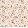 Autumn Latte Floral Yardage by Lori Holt for Riley Blake Designs | C14650 LATTE Cut Options Floral Fabric