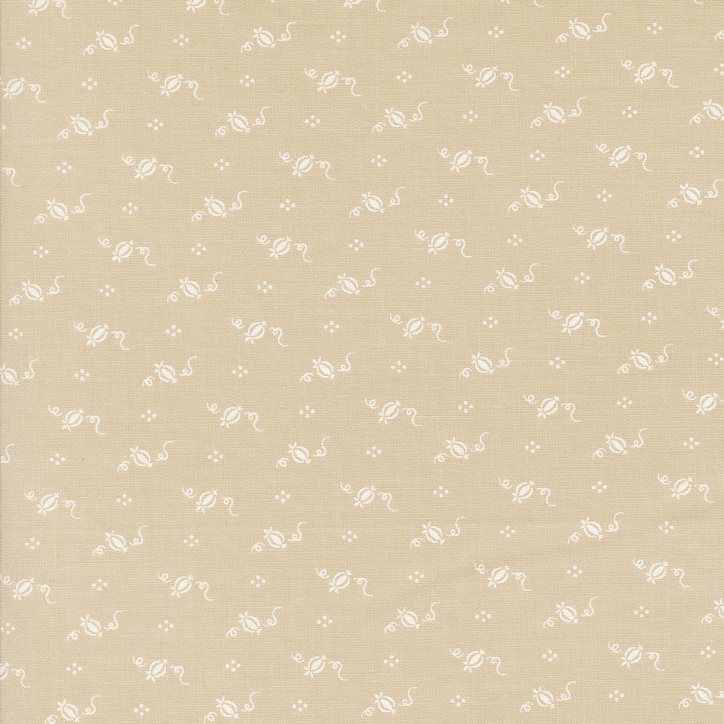 Agatha Road Tiny Pumpkins Smoke Yardage by Fig Tree & Co for Moda Fabrics | 35416 13