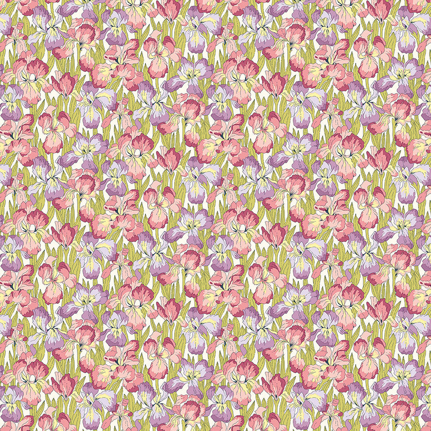Postcard from the Highlands Iris Muriel A by Liberty Fabrics for Riley Blake Designs | 01667360A