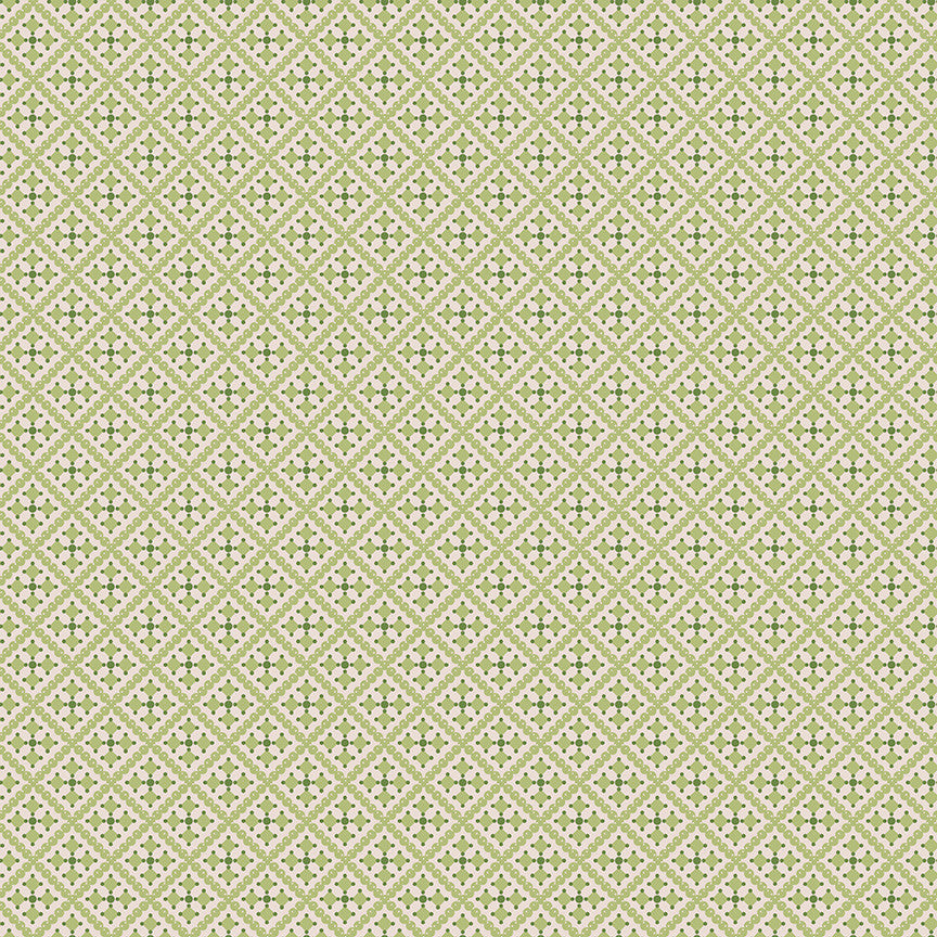 Gentler Times Shenanigans Lettuce Yardage by Lori Holt of Bee in My Bonnet For Riley Blake Designs | C16487-LETTUCE