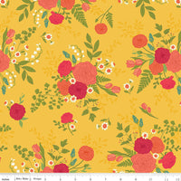 First Blooms Main Yellow Yardage by Heather Peterson for Riley Blake Designs | C16320-YELLOW