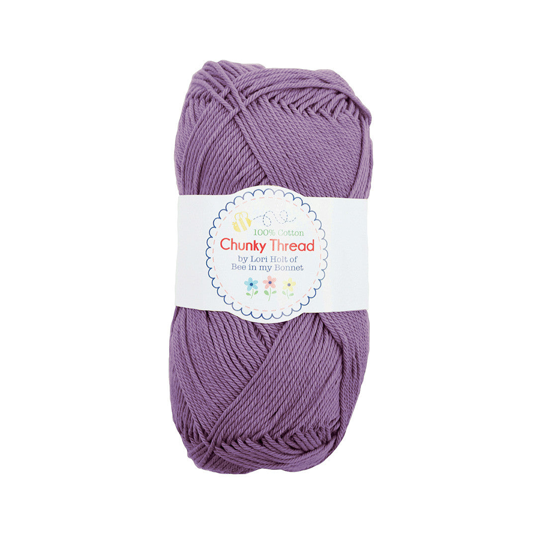 Lori Holt Chunky Thread Plum by Lori Holt of Bee in My Bonnett | 100% Cotton Yarn | STCT-32992