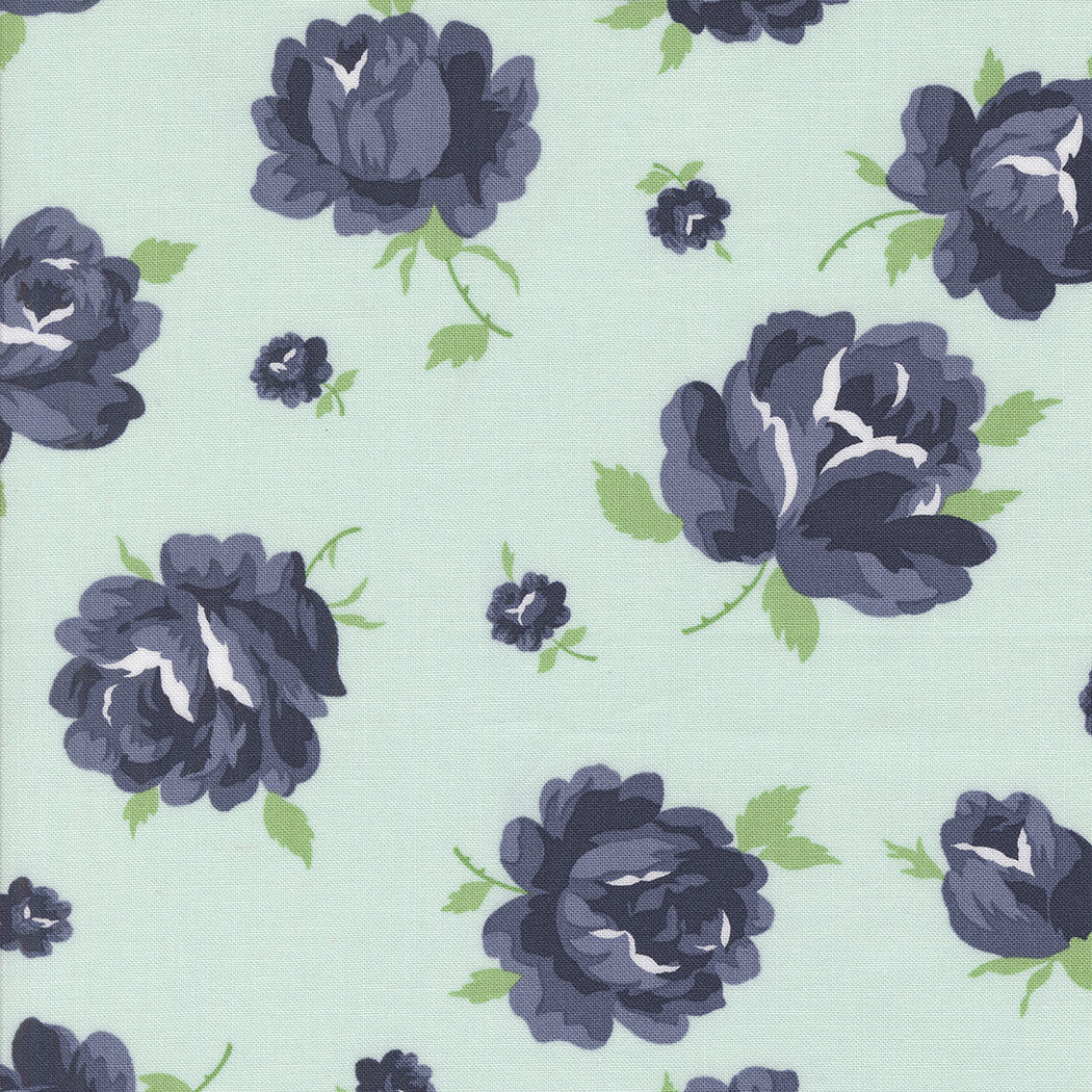 Summertime Rosie Ice Yardage by Camille Roskelley for Moda Fabrics | 55320 18