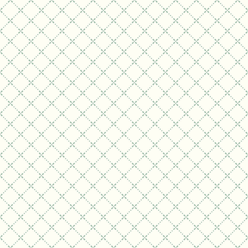 Mary Catherine Grid Cloud Yardage by Amy Smart for Riley Blake Designs | C16704-CLOUD