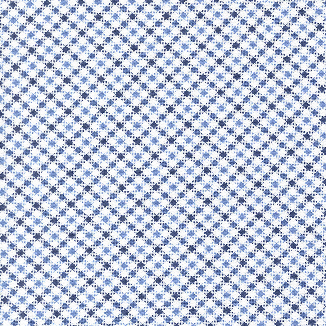 Star Spangled Simple Check Dawn Yardage by April Rosenthal of Prairie Grass for Moda Fabrics | 24175 12