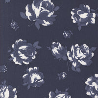 Summertime Rosie Navy Yardage by Camille Roskelley for Moda Fabrics | 55320 20