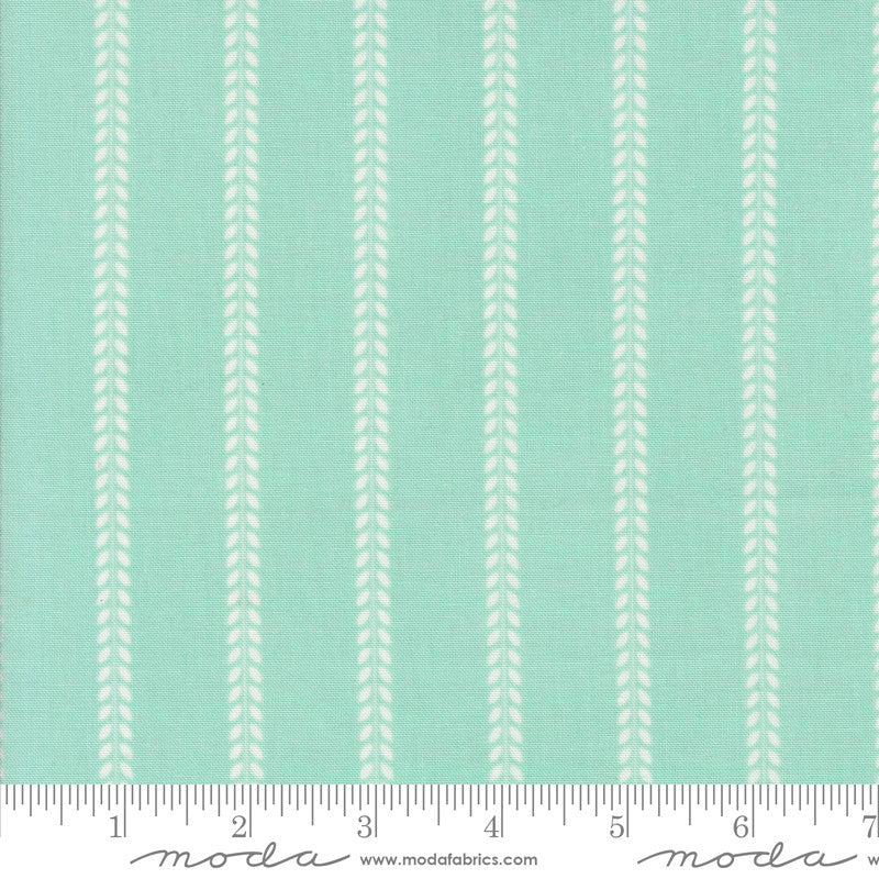 Summertime Beach Towel Aqua Yardage by Camille Roskelley for Moda Fabrics | 55327 19