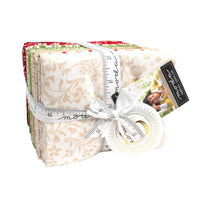 Buon Natale Fat Quarter Bundle by Fig Tree Co for Moda Fabrics | 31 Precut Fat Quarters | 35400AB