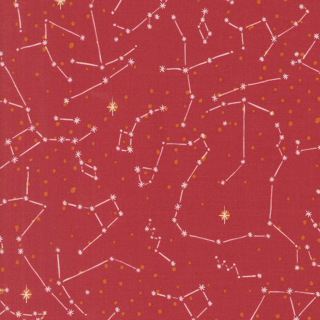 321 Blast Off The Constellation Mars Yardage by Stacy Iest Hsu for Moda Fabrics | 20954 20