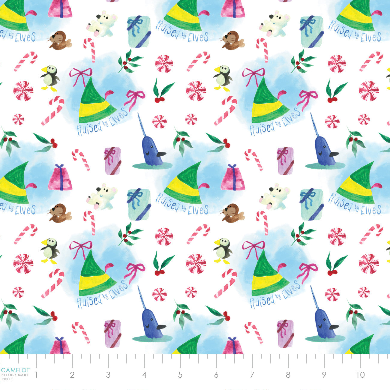 Elf the Movie Raised by Elves Yardage by Camelot Fabrics | 23130125-01