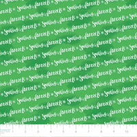 Elf the Movie Smiling Green Yardage by Camelot Fabrics | 23130128-02