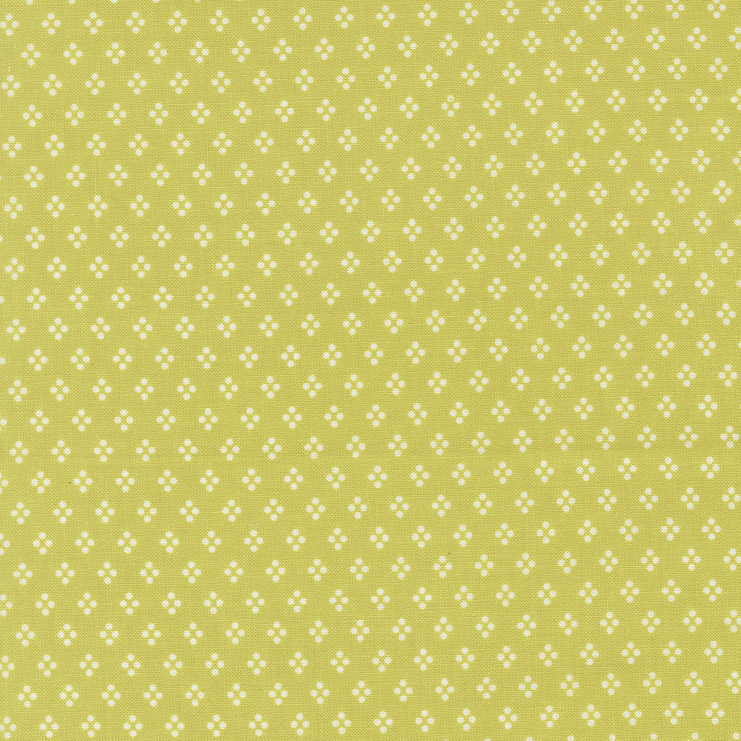 Delightfully Yours Dots Chartreuse by Sherri & Chelsi for Moda Fabrics | 37707 14