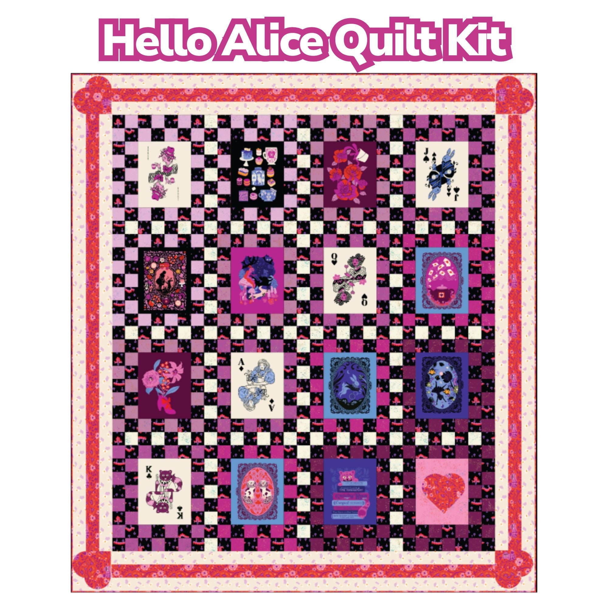 Hello Alice Quilt Kit Boxed by Sarah Watts for Ruby Star Society | RS2120KIT