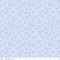 Penelope Stems Sky Yardage by My Mind's Eye for Riley Blake Designs | C16641-SKY