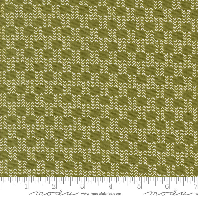 Emmitt and Ivy Sweater Stripes Pine Yardage by Sweetwater for Moda Fabrics | 55697 13