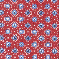 Star Spangled Bandana Rocket by April Rosenthal of Prairie Grass for Moda Fabrics | 24173 15