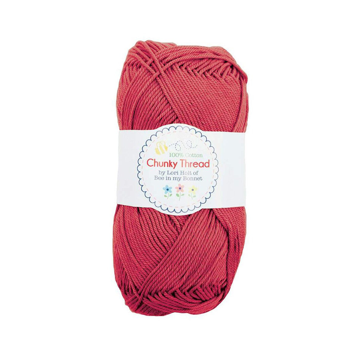 Lori Holt Chunky Thread Schoolhouse by Lori Holt of Bee in My Bonnett | 100% Cotton Yarn | STCT-32994