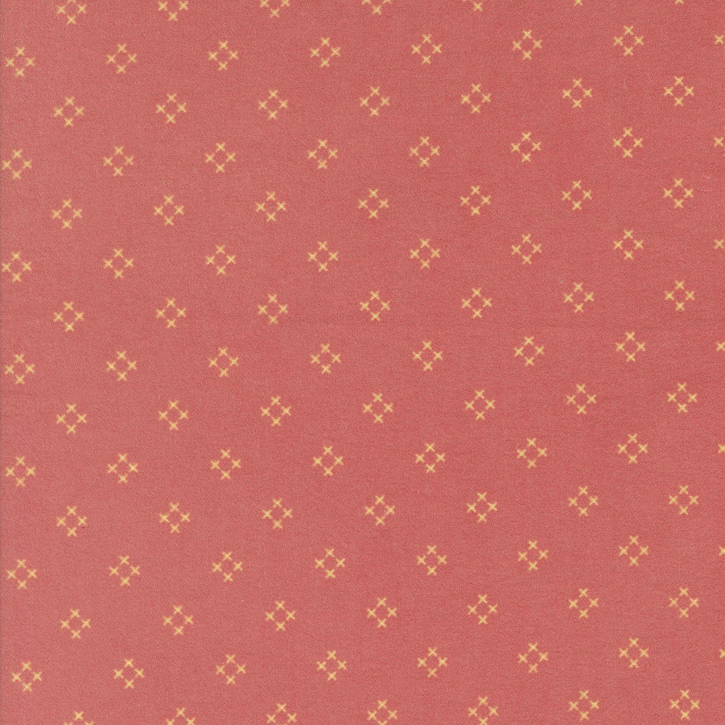 Sherbet Sunshine Flannel Strawberry Diamond X Yardage by Corey Yoder for Moda Fabrics | 29225 12F