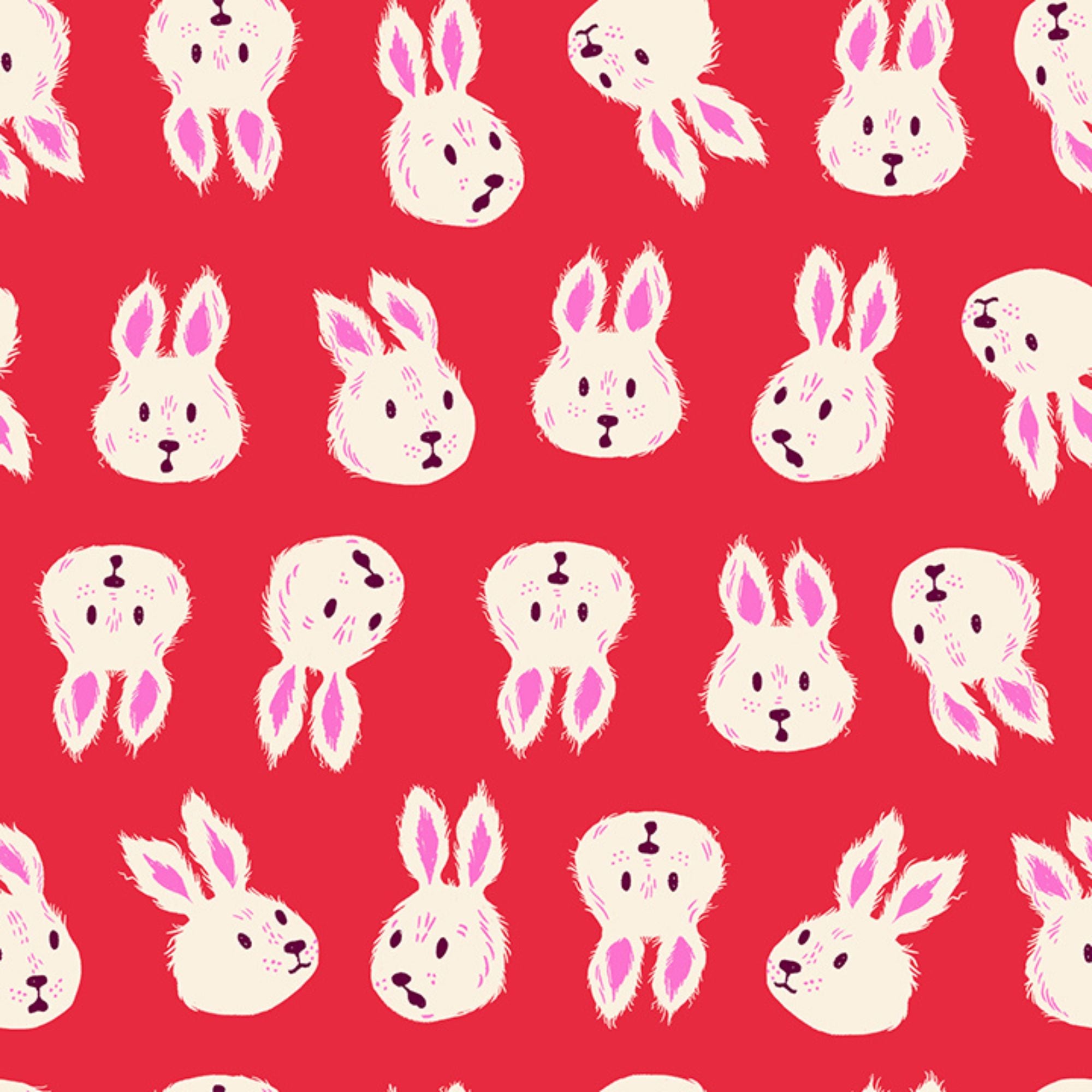 PRESALE Hello Alice Rushing Rabbit Ruby Yardage by Sarah Watts for Ruby Star Society | RS2125 13