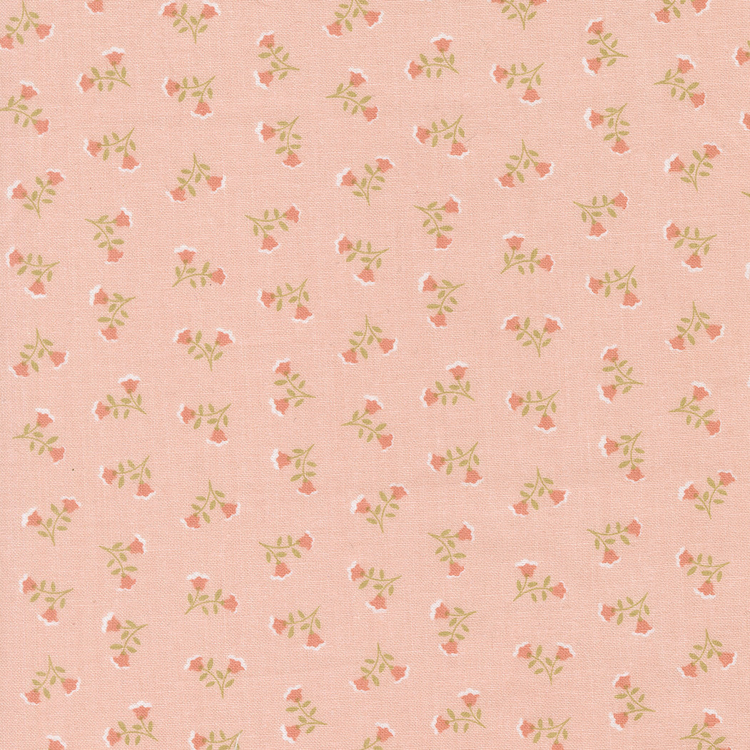 Sunbonnet Tossed Petals Pink Yardage by Heather Briggs of My Sew Quilty Life for Moda Fabrics | 31763 15