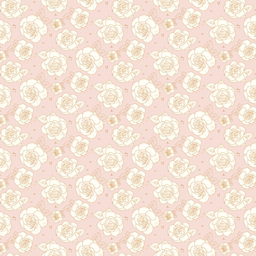 Sunsetridge Roses Ballerina Yardage by Minki Kim for for Riley Blake Designs | C15731-BALLERINA