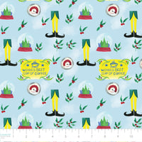 Elf the Movie New York Cheer Yardage by Camelot Fabrics | 23130126-02