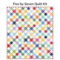 See Quilt Custom Quilt Kit With American Jane Pindots by American Jane for Riley Blake Designs | Size 64" x 72"