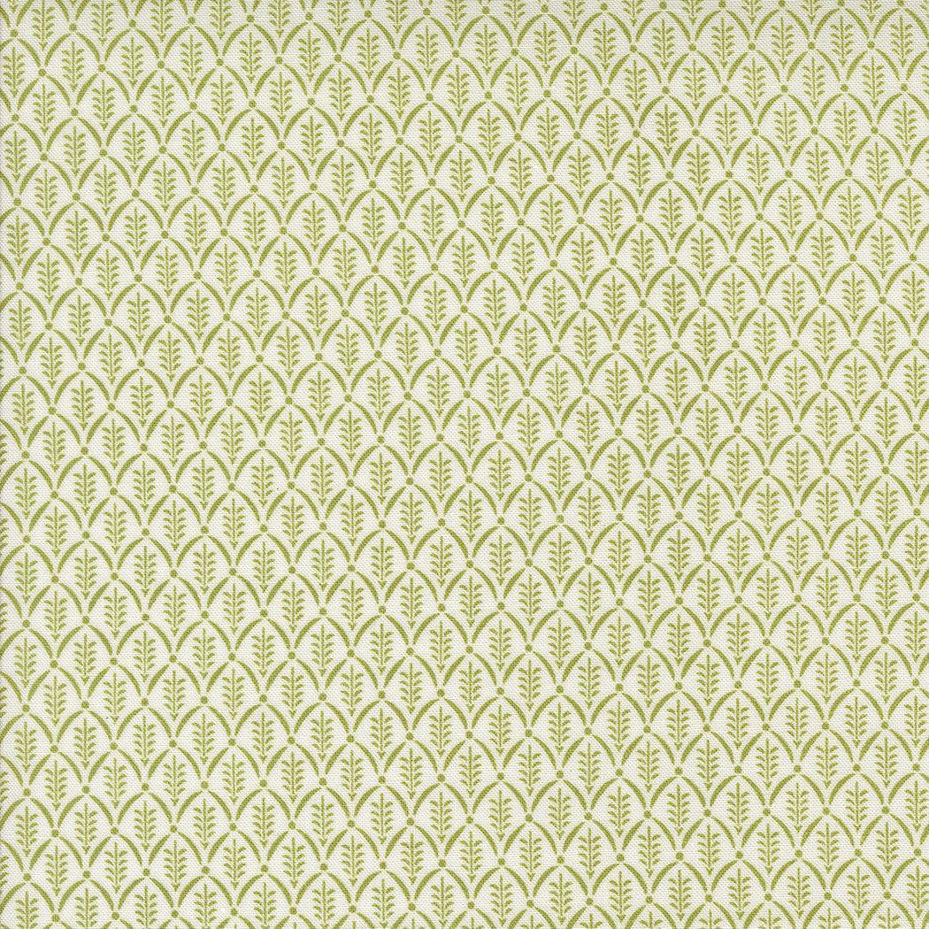 Buon Natale Evergreen Snowflake Pine Yardage by Fig Tree & Co for Moda Fabrics | 35406 26