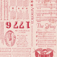 Wide Back Americana Liberty Red Yardage by Lori Holt of Bee in My Bonnet | 108" Wide Backing Fabric | WB16102-RED