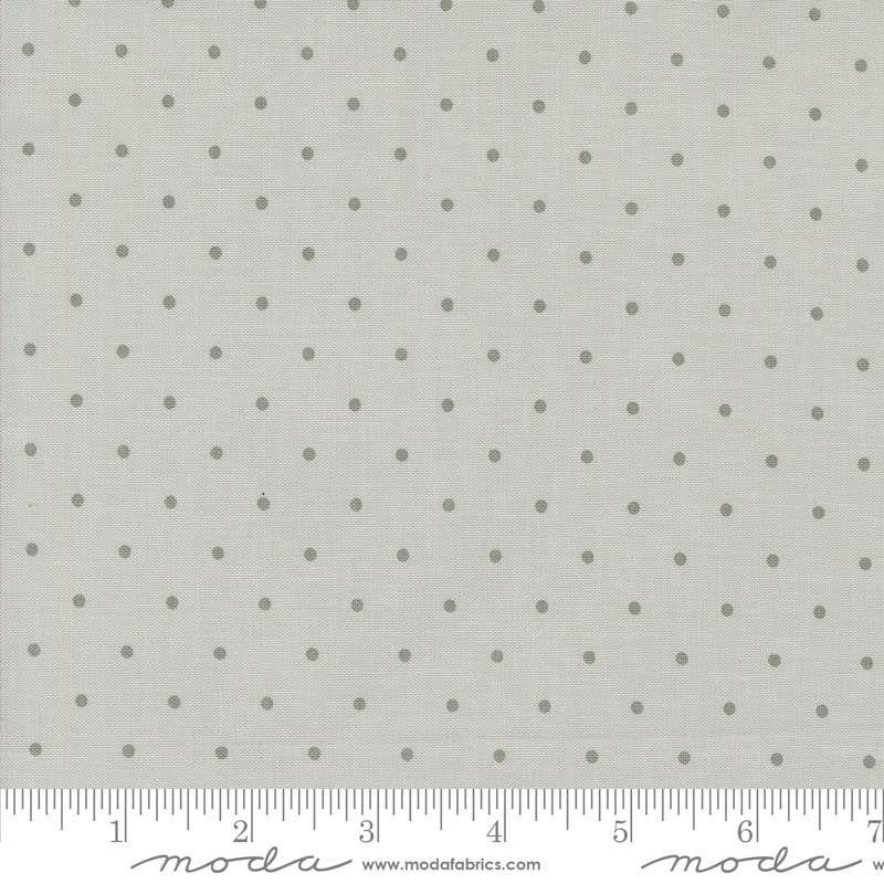 Magic Dot Silver Yardage by Lella Boutique for Moda Fabrics | 5230 17