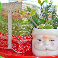 Buon Natale Fat Quarter Bundle by Fig Tree Co for Moda Fabrics | 31 Precut Fat Quarters | 35400AB