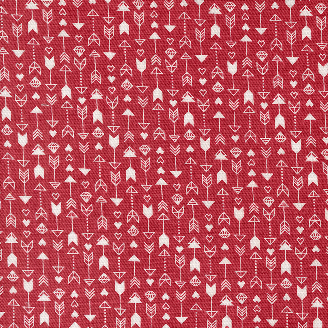 Love Blooms Arrow Stripes Rose Yardage by Lella Boutique for Moda Fabrics | 5222 12