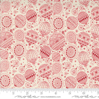 Emmitt and Ivy Ornaments Red Yardage by Sweetwater for Moda Fabrics | 55694 22