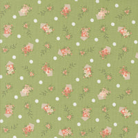 Abloom Birdhouses Cucumber Yardage by Corey Yoder for Moda Fabrics | 29213 17