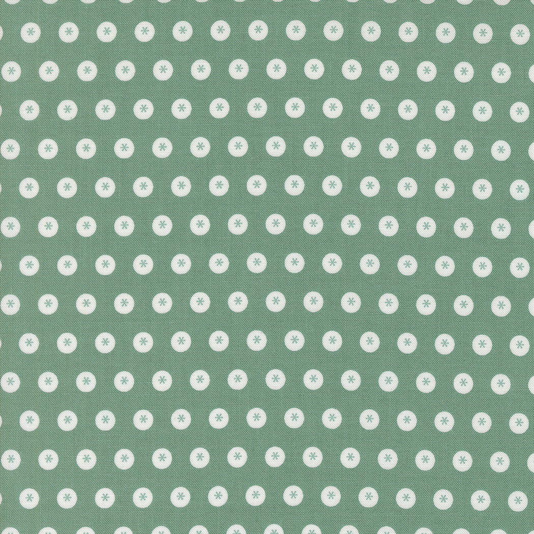 Raspberry Summer Dots Teal Yardage by Sherri & Chelsi for Moda Fabrics | 37692 19