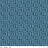 Americana Justice Dark Denim Fat Quarter by Lori Holt of Bee in My Bonnet | C16095-DKDENIM | FQ Remnant