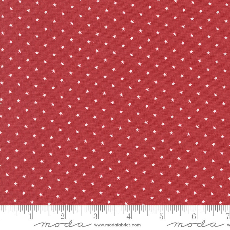 Star Spangled Twinkle Rocket Yardage by April Rosenthal of Prairie Grass for Moda Fabrics | 24106 84
